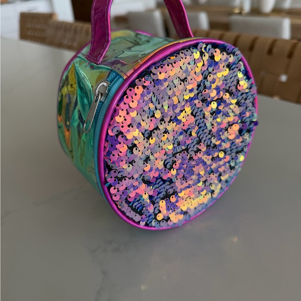 Target Iridescent Sequin Kids travel case
